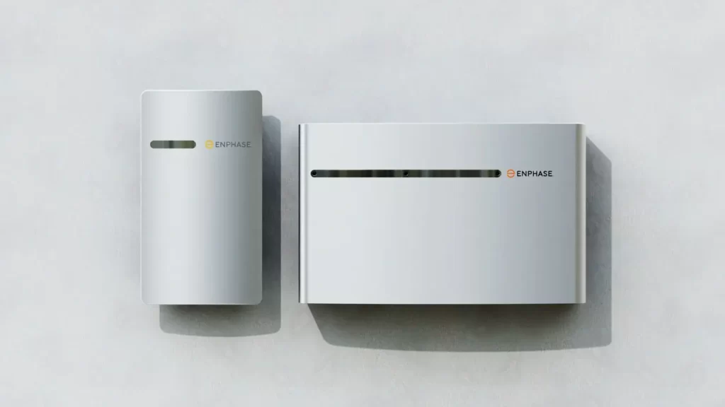 Enphase family of sleek home battery storage solutions