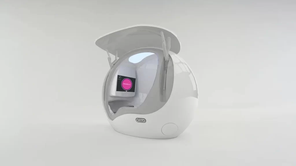 Orrb immersive wellness pod design